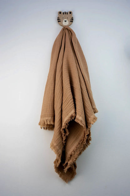 SOFT MUSLIN BABY BLANKET - AVAILABLE IN 5 COLORS