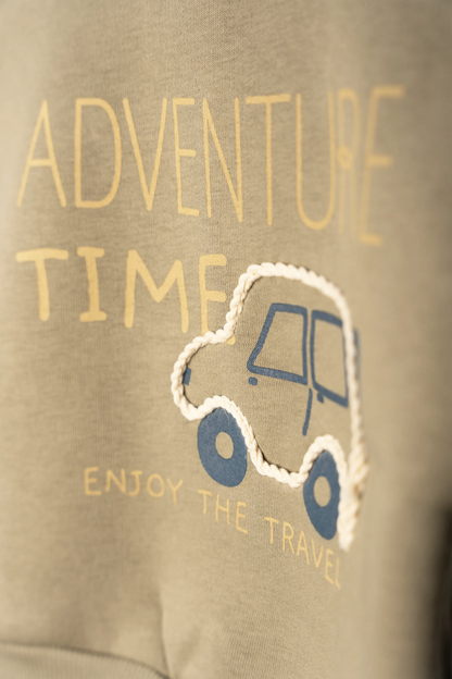 ADVENTURE TIME BABY BOY 3 THREAD TRACKSUIT SET (6-24M)