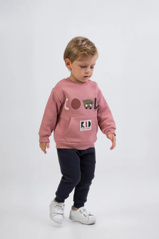 COOL KID BABY BOY 3 THREAD TRACKSUIT SET (6-24M)