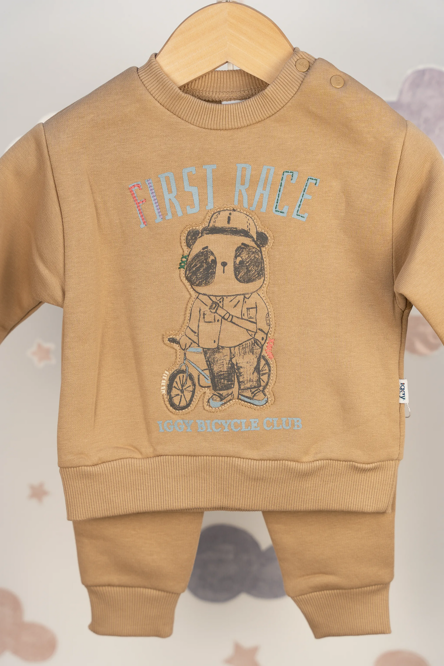 FIRST RACE BABY BOY PRINTED SWEATSHIRT & TROUSERS PACK (6-24M)