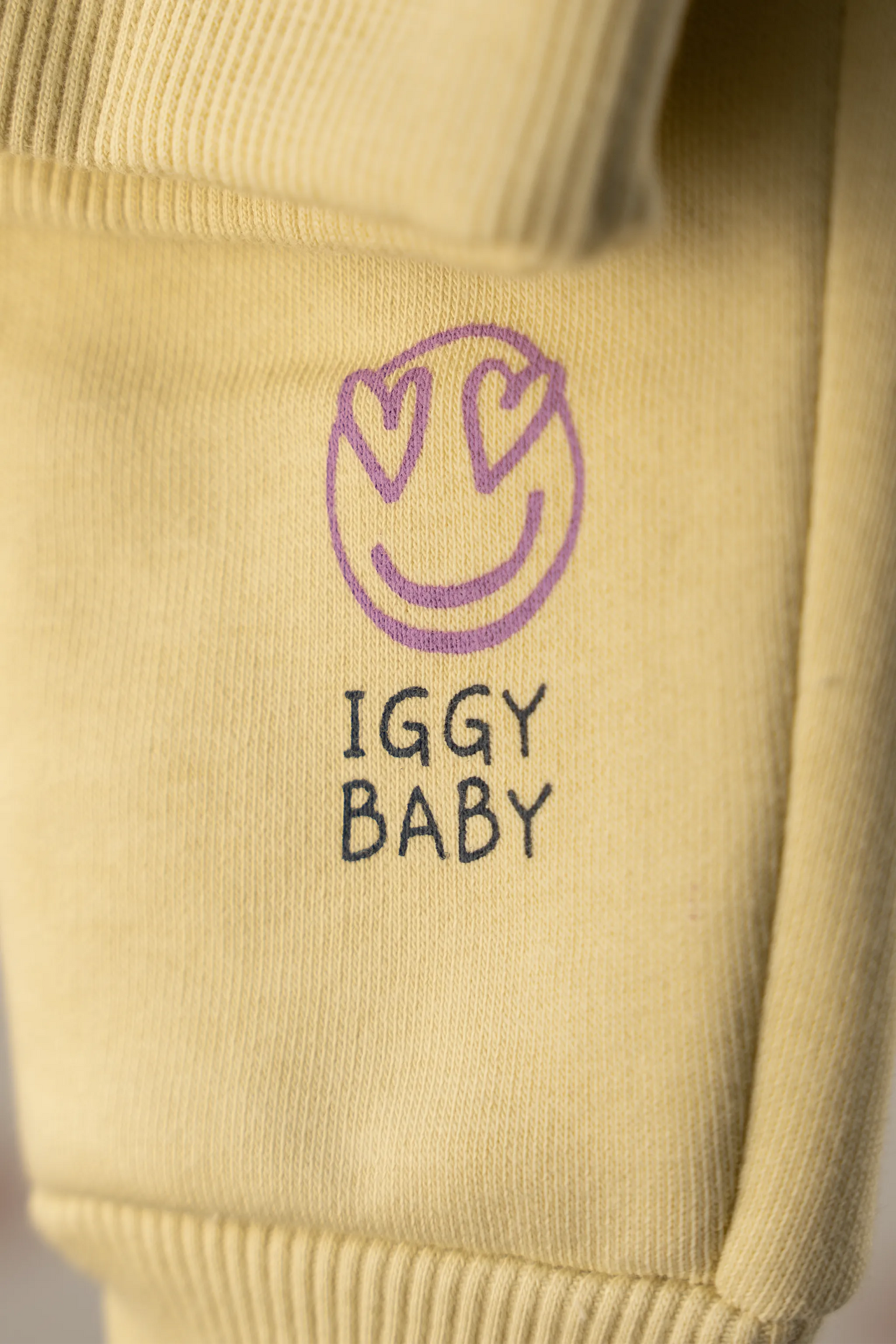 SMILE BABY GIRL 3 THREAD TRACKSUIT SET (6-24M)