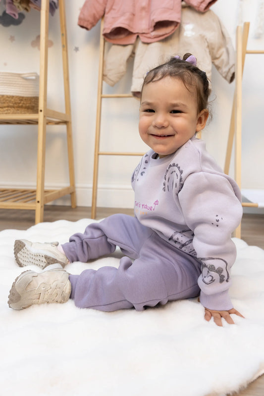 RAINBOWS BABY GIRL 3 THREAD JOGGING CO-ORD (6-24M)